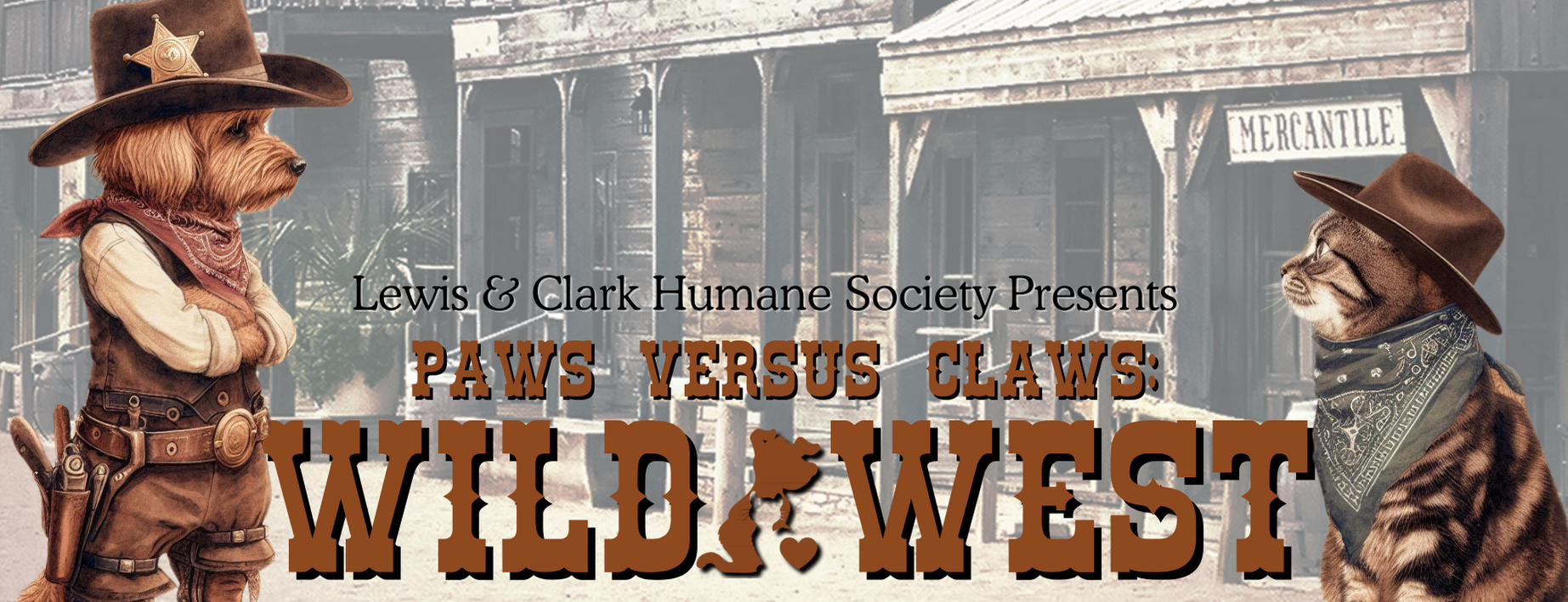 Paws vs. Claws Wild West 